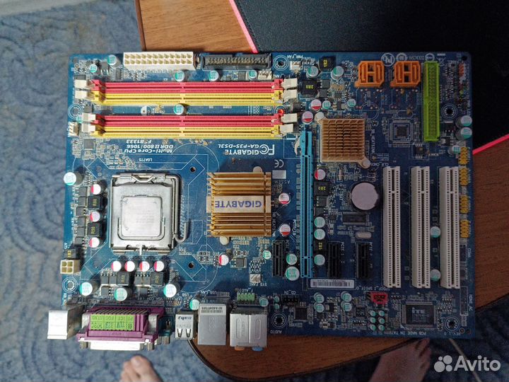 Материнская плата gigabyte ga-p35-ds3l