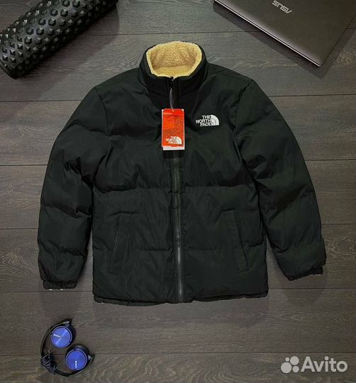 Куртка барашек The Nord Face двухсторонняя