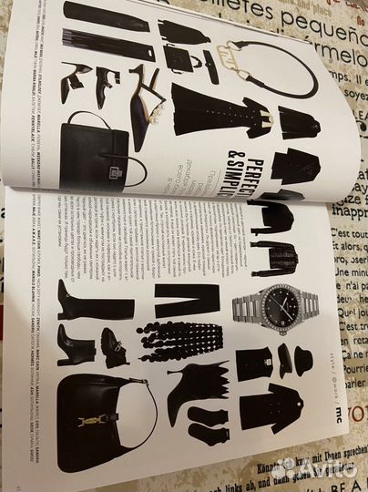 Декорации к фото chanel N5, Vogue dior