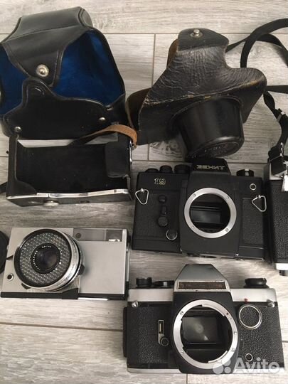 Фотоаппараты пленочные СССР
