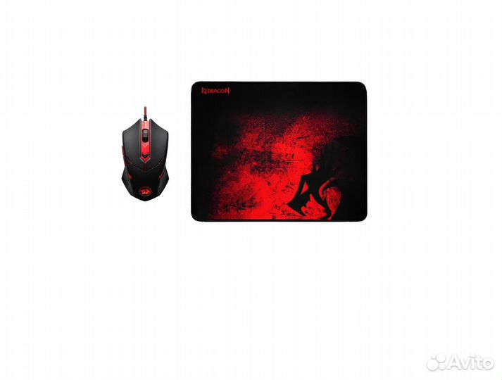 Набор игровой Redragon M601BA мышь+ковер
