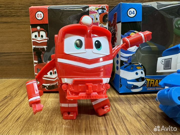 Игрушки Роботы поезда Трансформеры
