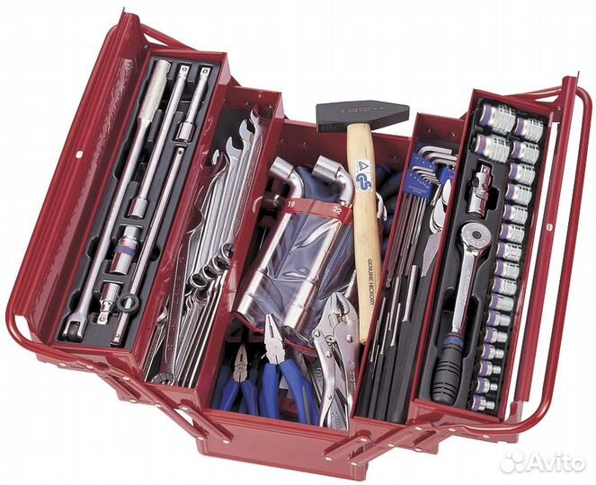 Ящик раскладной с инструментом 103 предмета