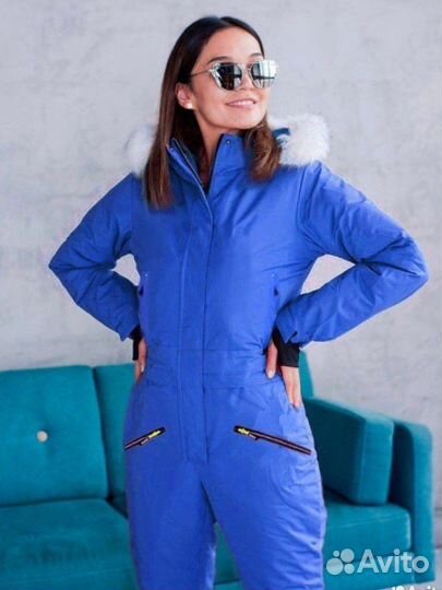 Комбинезон горнолыжный женский зимний L новый