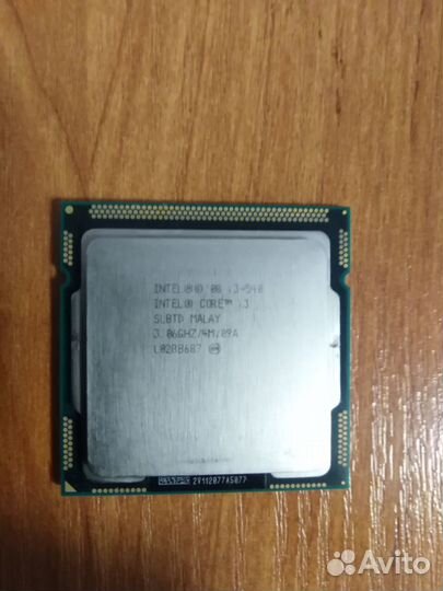 Процессор i3-540 lga1156