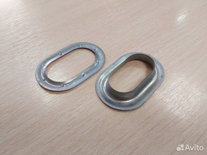 Люверс тента прицепа овальный d40мм (в комплекте