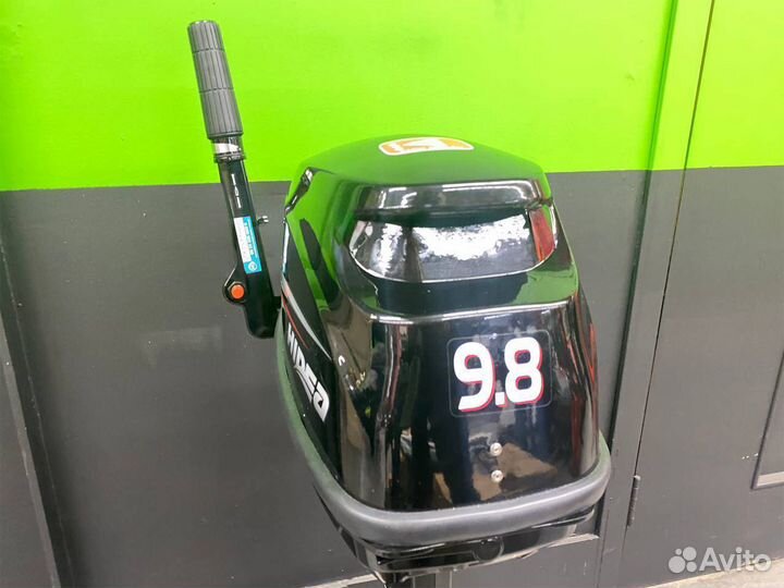 Лодочный мотор hidea HD9.8FHS Б/У Рассрочка