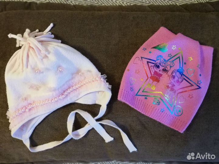 Шапка детская демисезонная 40 44