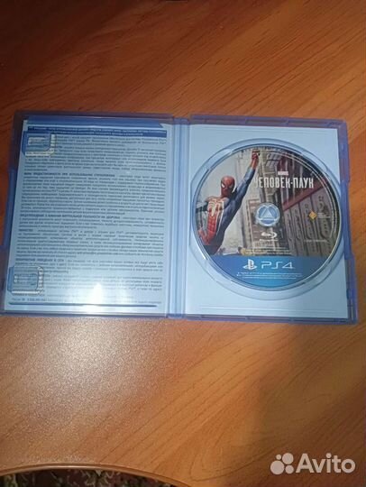 Человек-Паук ps4 диск