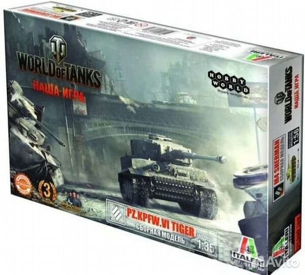 Italeri.World of Tanks.Tiger 1/35