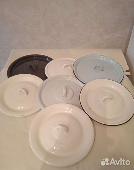 Эмалированная посуда СССР