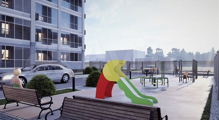 1-к. квартира, 46,2 м², 2/10 эт.