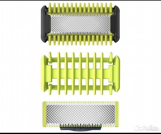 Сменное лезвие + 2 насадки Philips one blade