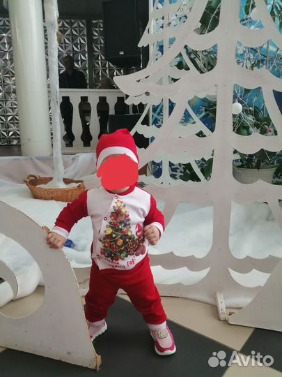 Костюм детский новогодний санта клаус