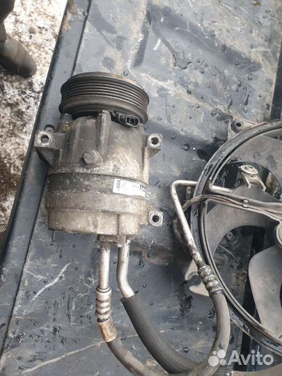 Renault 2.0 f4r компрессор кондиционера