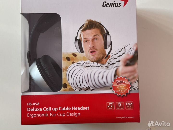 Компьютерная гарнитура Genius
