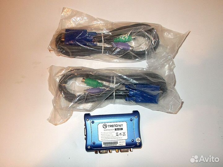 Переключатель KVM trendnet TK-205