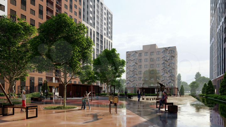 3-к. квартира, 86,5 м², 6/14 эт.