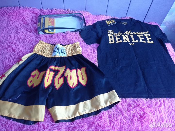 Боксерские шорты и футболка Rocky Marciano