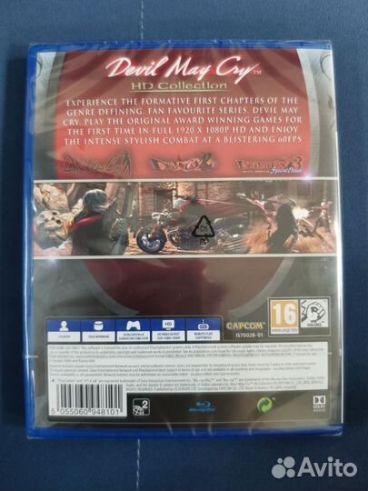 Devil May Cry HD Collection PS4 (новый)