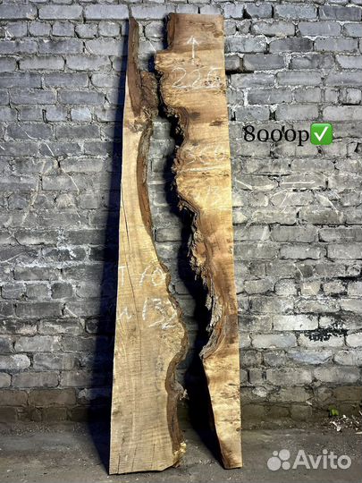 Слэбы под заливку из капового тополя