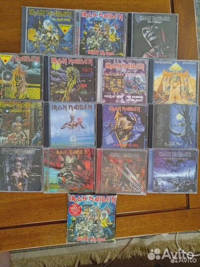 CD диски. Дискография Iron Maiden