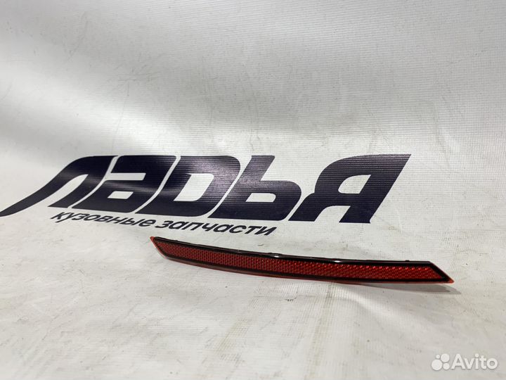 Катафот заднего бампера VW polo 15-20 левый