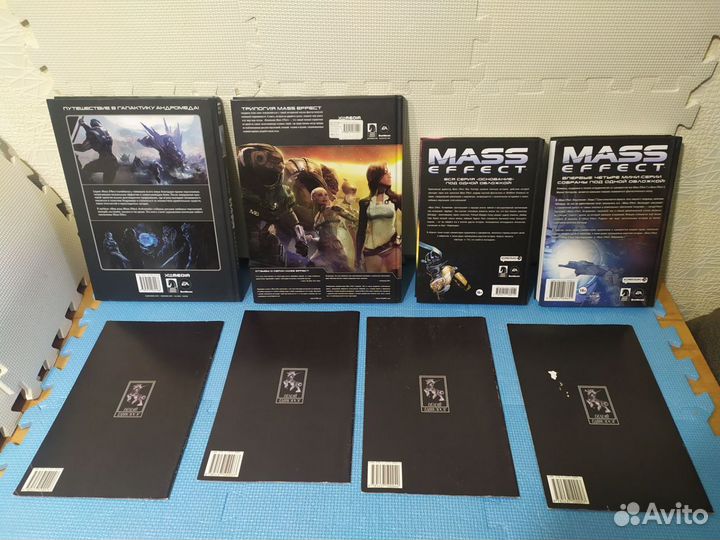 Комплект книг по Mass Effect