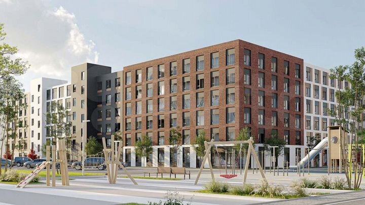 2-к. квартира, 51,9 м², 4/6 эт.