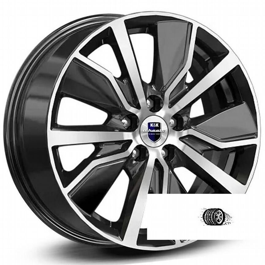 Литые диски K&K 6.5×R16 5×105