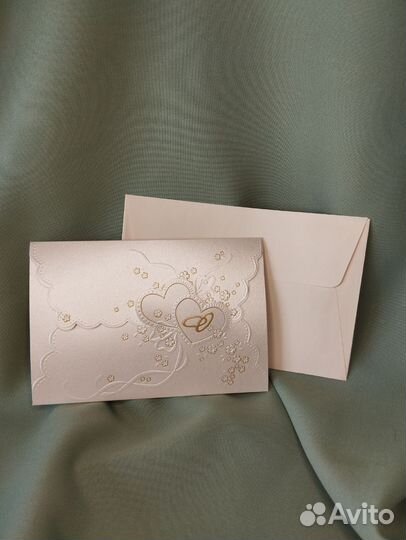 Конверт открытка свадьба