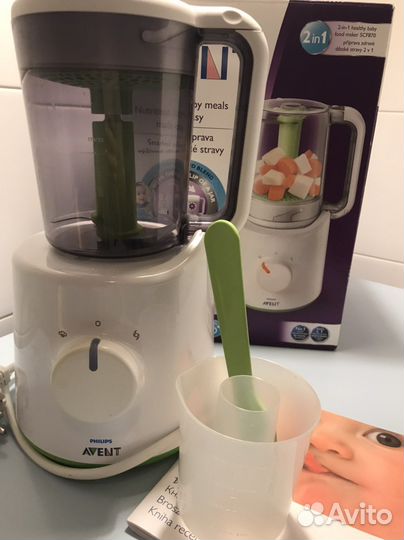 Пароварка блендер Philips avent 2 в 1