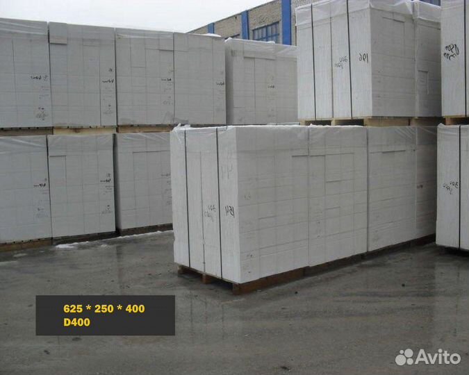 Газоблоки D400