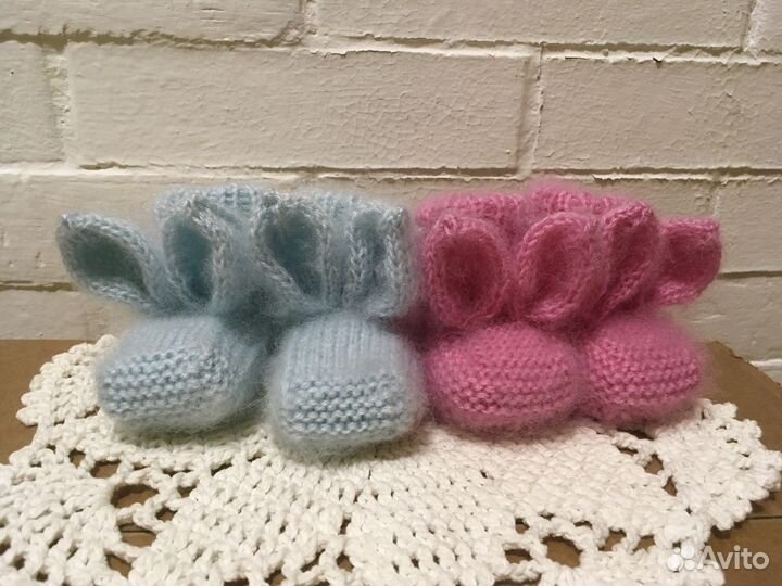 Пинетки вязаные