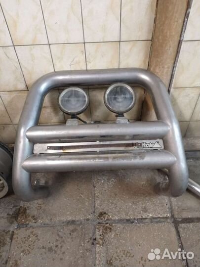 Кенгурятник и защита на Тойоту Land Cruiser 100