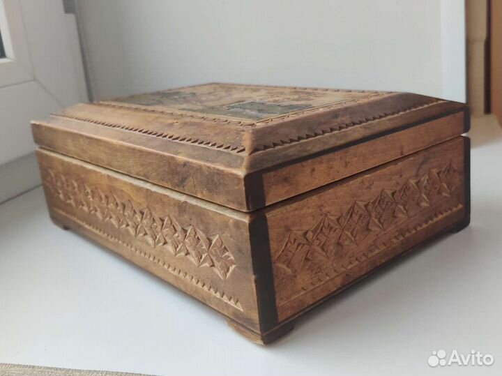 Винтажная шкатулка СССР