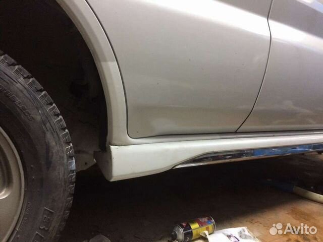 Накладки на пароги pajero io