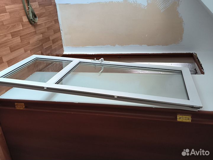 Дверь пвх, бу,однокамерный стеклопакет