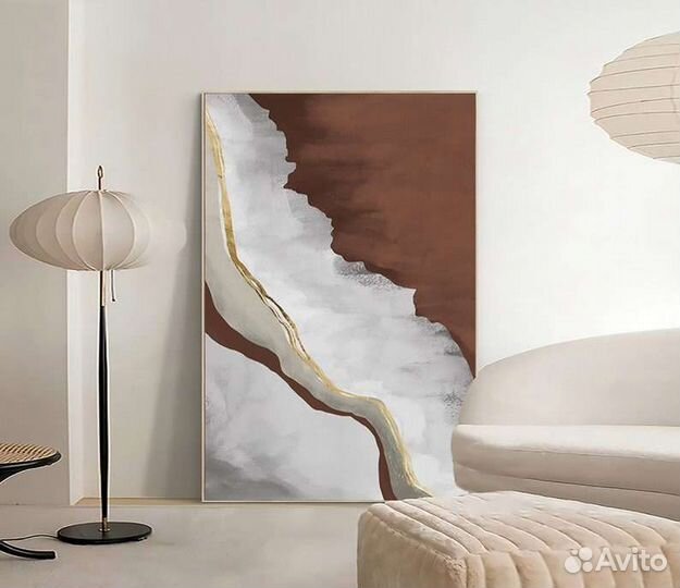 Абстрактная картина маслом на заказ