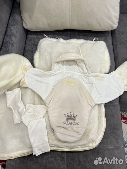 Конверт на выписку зимний для девочки