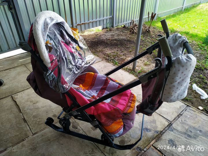 Санки коляска