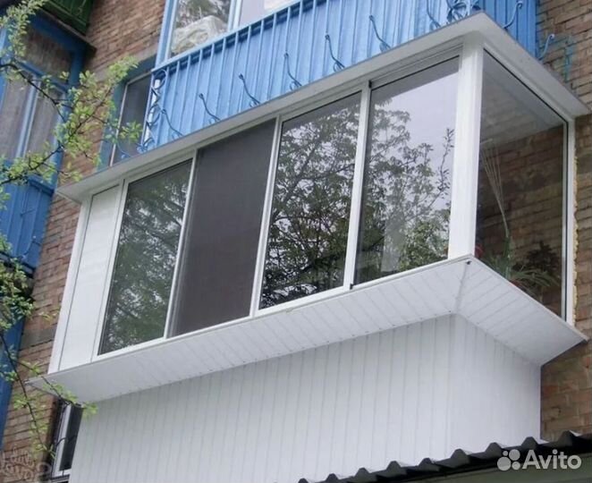 Остекление пвх конструкции под ключ