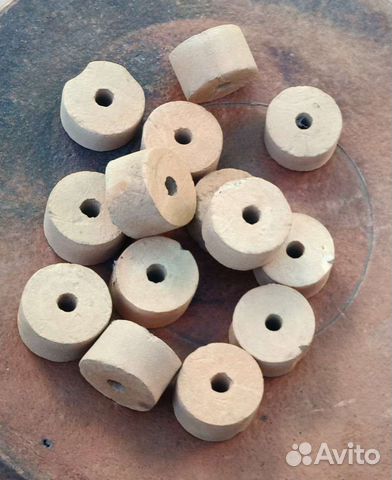 Поплавки сетевые из плотного советского пенопласта