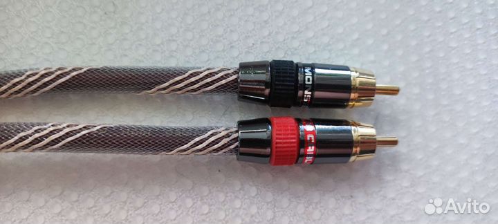 Межблочный кабель 2 rca 2rca Anaudiophile