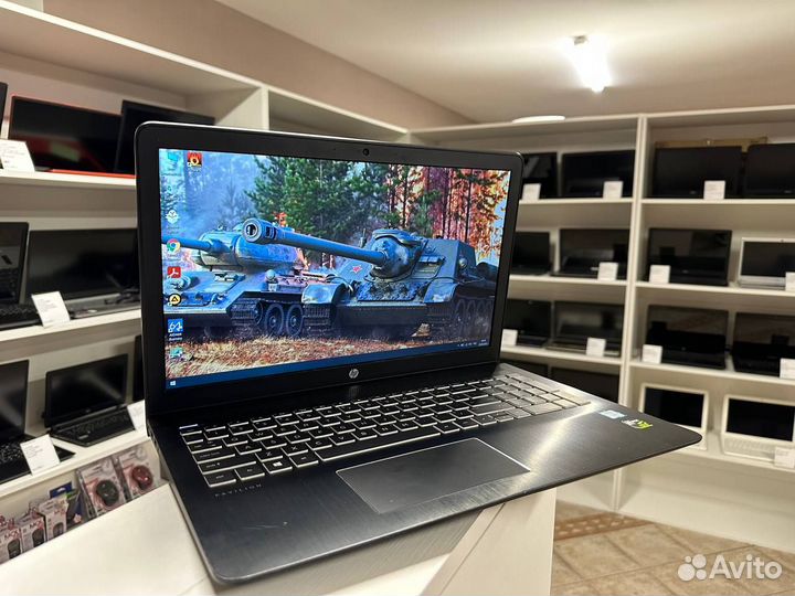 Игровой ноутбук HP GTX1050/i5/16gb/SSD/Full-HD