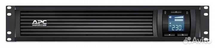 APC Smart-UPS C 3000VA/2100W 2U RackMount, 230V, L