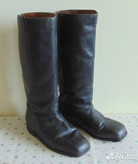 Сапоги хромовые утепленные Р38, вс СССР