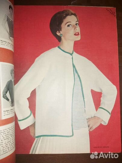 Винтажный журнал Elle май 1955 года