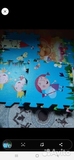 Детский коврик пазл