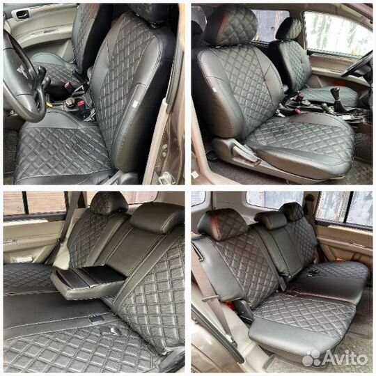 Чехлы автомобильные экокожа Nissan Qashqai 1,2,2